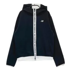 サイズ：1 NEW BALANCE GOLF ニューバランス 2023年モデル 長袖ジップパーカー ジャケット  ネイビー系 [240101591306] ゴルフウェア レディース ストスト