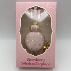 ストロベリープリンス　Strawberry Prince　Wireless Earphone　ワイヤレスイヤホン すとぷり　ピンク　　（ME32-3347）