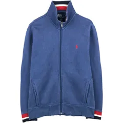古着 ラルフローレン Ralph Lauren POLO by Ralph Lauren フルジップスウェットシャツ トレーナー メンズL相当/eaa607755