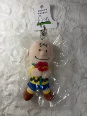 スヌーピー チャーリーブラウン ぬいぐるみ キーホルダー