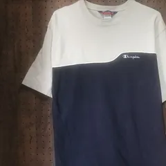 Champion チャンピオン 　ワンポイント刺しゅう　Tシャツ　ツートンカラー　サイズＭ