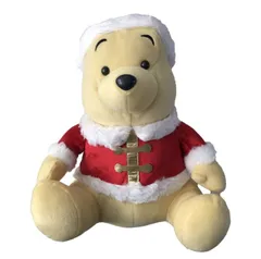 【中古】くまのプーさん Pooh ぬいぐるみ キャラクター ハイパージャンボ クリスマスぬいぐるみVer.2 ディズニー DISNEY