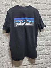 未使用) patagonia パタゴニア 半袖 Tシャツ ブラック ロゴ
