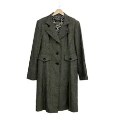 Leilian(レリアン) コート サイズ9 M レディース - ライトグレー×黒 長袖/春/秋