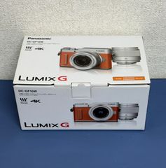 新品保証 Panasonic LUMIX DC-GF10W-D ダブルレンズキット [オレンジ