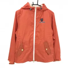 【超美品】ジュンアンドロペ 3WAY中綿ジャケット レッドオレンジ ボアライナーベスト レディース M ゴルフウェア JUN＆ROPE