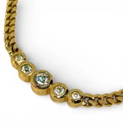 CHRISTIAN DIOR クリスチャンディオール　喜平チェーンネックレス（