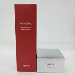 F2135 Aurelie. オレリー モイストオイルイン クレンジングウォーター 150ml・リンクルリペアナイトクリーム 30g 計2点セット