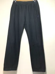 511041 FRED PERRY ストライプ トラック パンツ S ブラック ネイビー フレッドペリー ジャージ T2510/102/01980/342