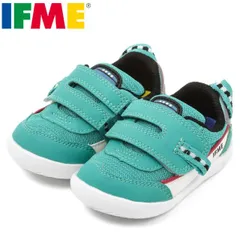 イフミー 20-3407 IFME TRAIN 新幹線シリーズ ベビースニーカー ベビーシューズ 運動靴 面ファスナー 洗える中敷き 鉄道 電車 乗り物 履きやすい 歩きやすい 赤ちゃん 子供 イフミートレイン 靴 グリーン