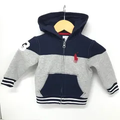 【中古品】 RALPH LAUREN ラルフローレン ジップアップパーカー フーディー ZIP UP HOODIE 【173-260114-ky-67-fuz】