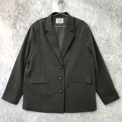 one after another / NICE CLAUP ワンアフターアナザーナイスクラップ テーラージャケット グレー Fサイズ 〇◇☆