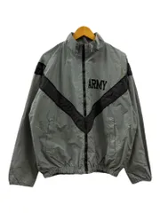 U.S.ARMY (USアーミー) IPFU JACKET トレーニングジャケット 04年製 リフレクター ミリタリー UNICOR社製 M-L グレー メンズ/078
