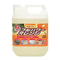 Settsu セッツ フルパワーオレンジ 4L 除菌プラス 濃縮タイプ マルチクリーナー