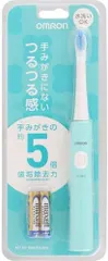 オムロン 電動歯ブラシ HT-B214-G グリーン 電池式 新品