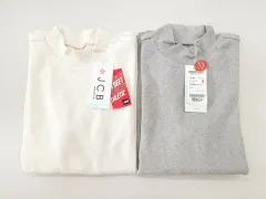 レディース モックネック Tシャツ 2枚 まとめ売り (新品)