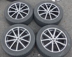 引取限定】トヨタ86純正16インチ アルミホイール ヨコハマタイヤセット