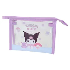 クロミ コスメポーチ フチイロポーチ バレー サンリオ ティーズファクトリー 化粧ポーチ 小物入れ キャラクター グッズ 