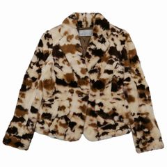 mila schon ミラショーン ジャケット サイズF 毛皮 リアルファー