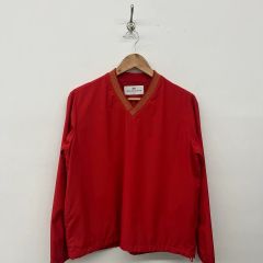 バレンシアガ レッド Vネック Tシャツ メンズM