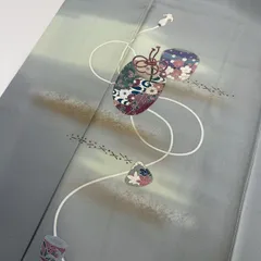 付下げ 金彩 友禅 紋無し 上品な染め 正絹 着物 MK-3037