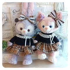 ハンドメイド❉ドールチャーム＆うさぎチャーム❉バッグチャーム