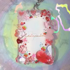 【推しカラー×赤】トレカキーホルダー♡♡さくらんぼ好きにも♡