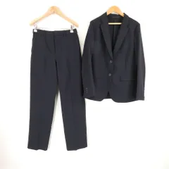 美品 UNIQLO ユニクロ セットアップ 2点 M ポリエステル 感動ジャケット 感動パンツ レディース AN2398A5 