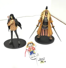 [中古]_ワンピース フィギュア（金獅子のシキ＆ロブ・ルッチ）