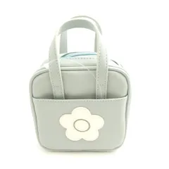 美品 MARYQUANT マリークワント デュオポーチ ハンド メイク AY7681A77 