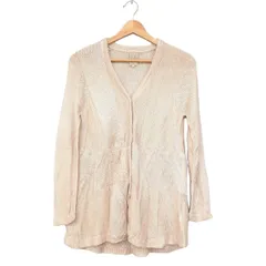 Sybilla(シビラ) カーディガン サイズM レディース美品  - ベージュ 長袖