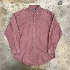 90s ポロラルフローレン ストライプシャツ
