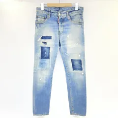 DSQUARED2 ディースクエアード SKATER JEAN デニムパンツ サイズ42 S74LB0975 ボタンフライ ※中古
