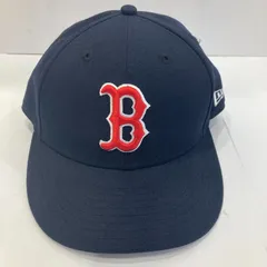 NEW ERA 59FIFTY MLB BOSTON RED SOX サイズ 7 1/2 ニューエラ メジャーリーグ ベースボール キャップ ボストン レッドソックス ネイビー 帽子【Z0875-001】▽259