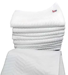 新品 高級 今治タオル「今治ハンドタオル ホワイト10枚セット」約350×340mm 吸収性 ふわふわ 手触り お徳用