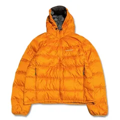 montbell モンベル　ライトアルパインダウンパーカー　ダウンジャケット　マンゴーオレンジ　メンズ　サイズL 希少カラー　裾ドローコード完備