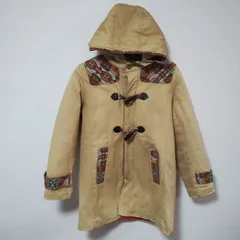 TITICACA　チチカカ　ネイティブ柄ボアフード付き　ダッフルコート