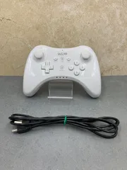 Nintendo WiiU ウィーユー プロコントローラー WUP-005 ホワイト 0114-404