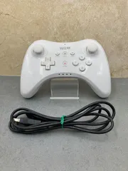 Nintendo WiiU ウィーユー プロコントローラー WUP-005 ホワイト 0114-405