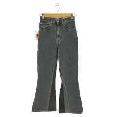 ヘルムートラング HELMUT LANG イタリア製 パッチワーク ブーツカット デニムパンツ レディース 表記無 のサムネイル