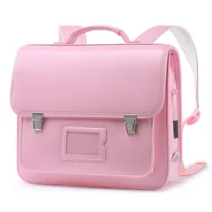 ランドセル schoolbag スクールバッグ リュックサック 女の子 入学準備 ファイル対応 防水 通学 通園 小学生用★ピンク