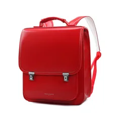 ランドセル schoolbag スクールバッグ リュックサック女の子 入学準備 ファイル対応 防水 通学 通園 小学生用★レッド