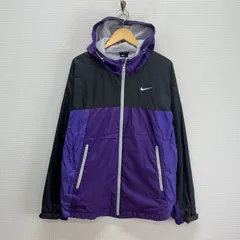 NIKE ナイキ 408256-540 10S ツートンナイロンジップフーディ ジップアップパーカー ウィンドブレーカー M 10129929