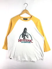 【中古品】HYSTERIC GLAMOUR ヒステリックグラマー RAGLAN TEE 02221CL10 七分袖 ラグランTシャツ 【140-260114-na-06-tag】