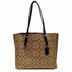 コーチ COACH シグネチャー トートバッグ PVC×レザー 1665 レディース