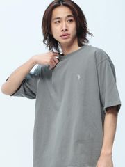 Tシャツ 半袖 メンズ ピグメント クルーネック オーバー シャツ U.S. POLO ASSN.  (ユーエスポロアッスン)