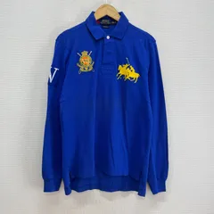 POLO RALPH LAUREN ポロ ラルフローレン 長袖ポロシャツ ビッグポニー 刺繍 M 10131260