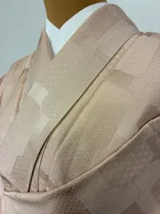 変わり織　色無地　紋様柄