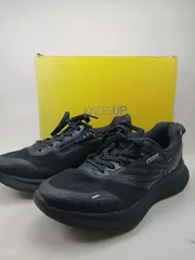 アシックス 25.0cm ニースアップ 9012 黒 ウォーキング BLk スニーカー