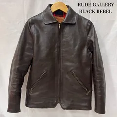 2026年最新】RUDE GALLERY BLACK REBEL メンズ レザージャケット